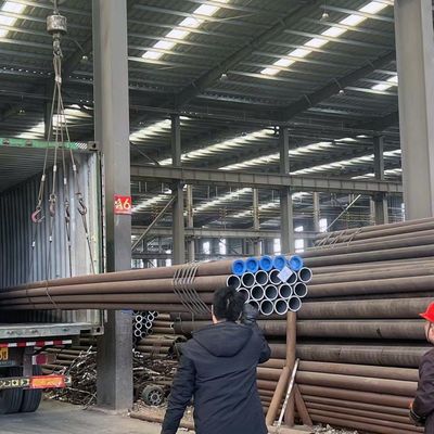 ASTM A283 T91 P91 4130 42CrMo 15CrM Carbon Black Iron Seamless Pipe RoHS Πιστοποιημένο τιμολόγιο κατά πραγματικό βάρος Πιστοποιημένο από το RoHS