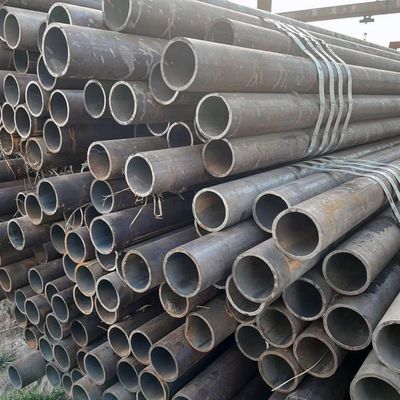 ASTM a333 Gr.6 API 5l Gr.x52 3inch 4inch άνθρακα μαύρο σίδηρο αδιάβροχο σωλήνα με τιμολόγηση από το πραγματικό βάρος και τρυπήματα