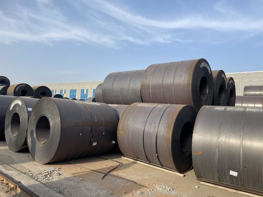 ASTM Q235 Q235B Q345 Ζεστή έλαση σπείρας χάλυβα άνθρακα με ομαλή επιφάνεια και ανταγωνιστική