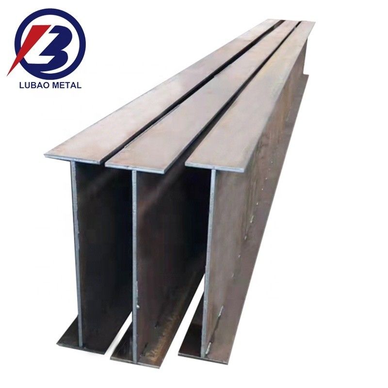 8mm 64mm πάχος φλάντζης θερμά κυλούμενα δομικά χάλυβα H-Beams ASTM A29M συμμορφούμενες πρόσφατα παραγόμενες H-Beams