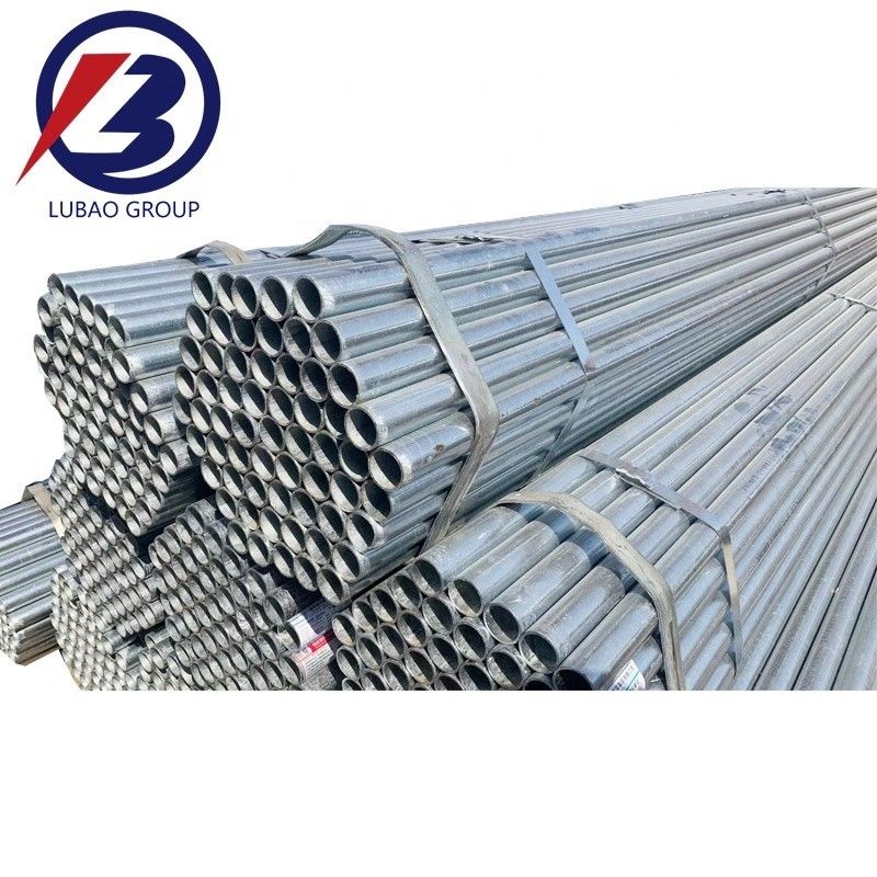 1.2-20mm Carbon Round Welded Galvanized Steel Pipe για θερμοκήπια με τεχνολογία θερμής έλασης και πιστοποίηση ISO9001