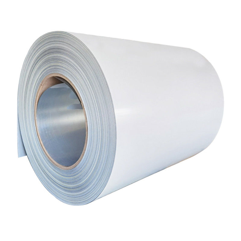 Ανθεκτικό 0,5mm 0,8mm 1,0mm PPGL Coil με 80g 150g 200g Al-Zn στρώμα RAL9006 5015 7015 για ιδανικά αρχιτεκτονικά πάνελ PPGI