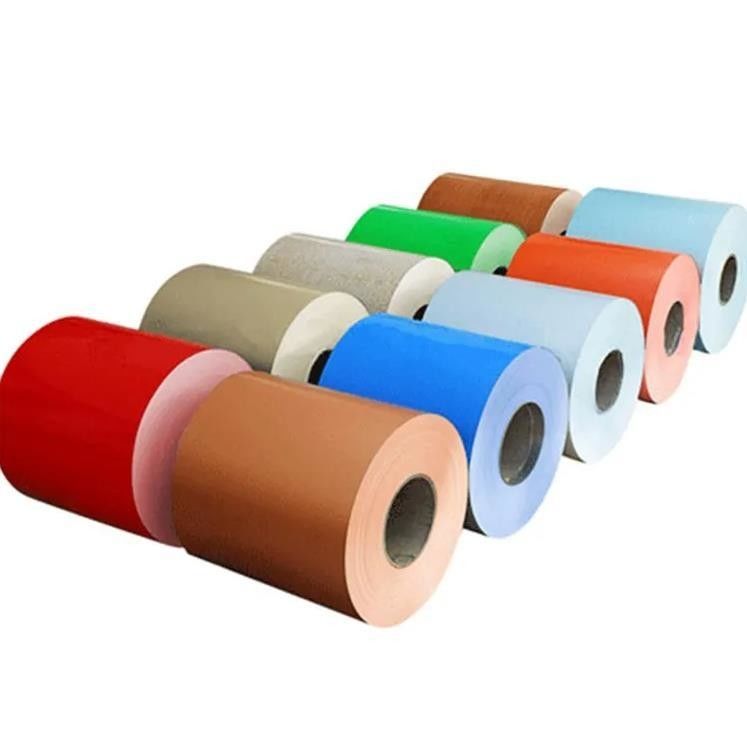PPGI χρωματικά επικαλυμμένο στυλ με ASTM/AISI/SGCC/CGCC/TDC51DZM/TDC52DTS350GD/TS550GD/DX51D Z Q195-q345 0,12-3mm πάχος