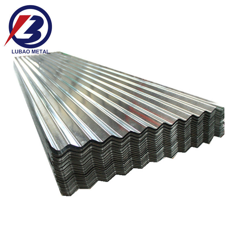 Prime SGCC SPCC SECC DX51D Ζυγισμένα κυματοειδή φύλλα οροφής ψευδαργύρου για κατασκευή οροφών δοχείων