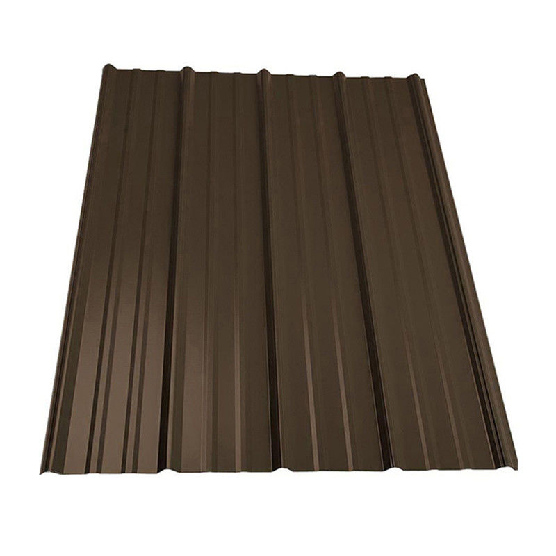 Προσαρμοσμένο χρώμα Ral Decoiling GI PPGI PPGL 0.2-2.0mm Dx51d Χρωματικά επικαλυμμένα φύλλα οροφής Ζυγισμένα κυματοειδή φύλλα οροφής μετάλλου