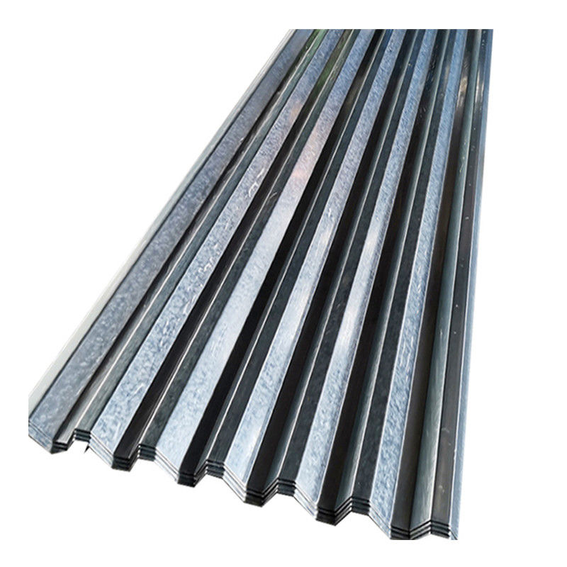 0.1mm πάχος Z40 Regular Spangle Full Hard Colour-Coated Galvanized Corrugated Roof Panel για διάφορες στέγες ή τοίχους