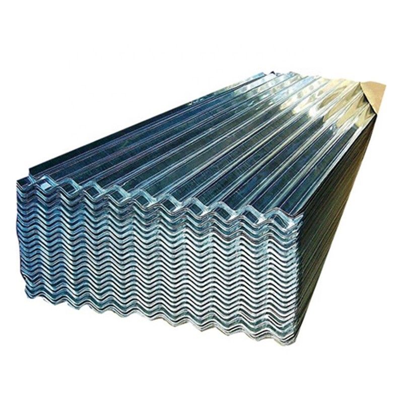 Ζυγισμένο Καλυμμένο 1,2 mm 1,4 mm 1,6 mm Ζινκωτό κυματοειδές μεταλλικό φύλλο οροφής για λύσεις οροφής και κατασκευή