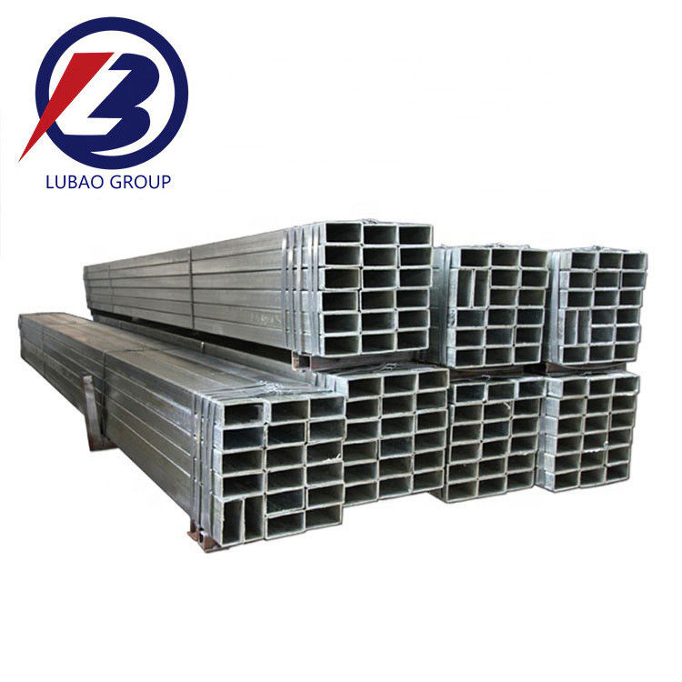 Πιστοποιημένο από το BSI 1*1inch*1.4mm Black Carbon Square/Rectangular Steel Pipe/Tube για Βιομηχανικές Διαρθρώσεις και Υποστήριξη