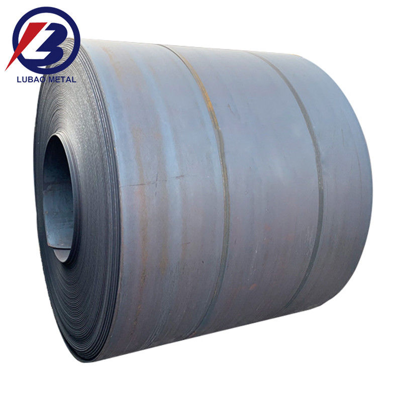 Υψηλής ενίσχυσης ASTM A36 A283 A387 Q235 Q345 S235jr Μαύρη τροχιά από χάλυβα άνθρακα για την κατασκευή σωλήνων από χάλυβα και τροχιά θερμής έλασης